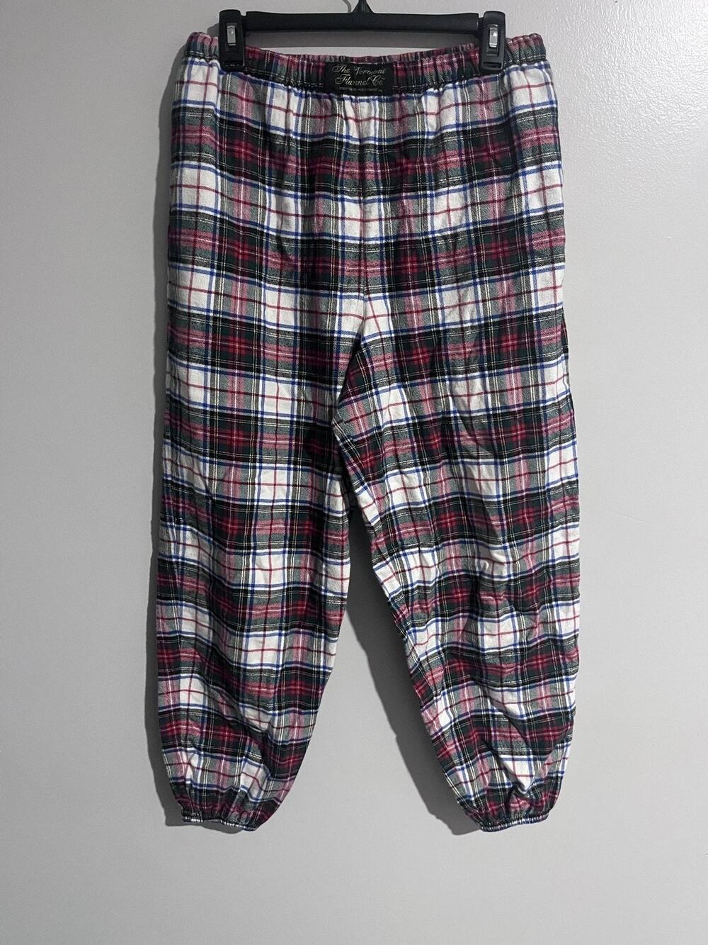 The Vermont Flannel Co. Pajama Pants Mens M Multicolor Plaid 100% Cotton Flannel